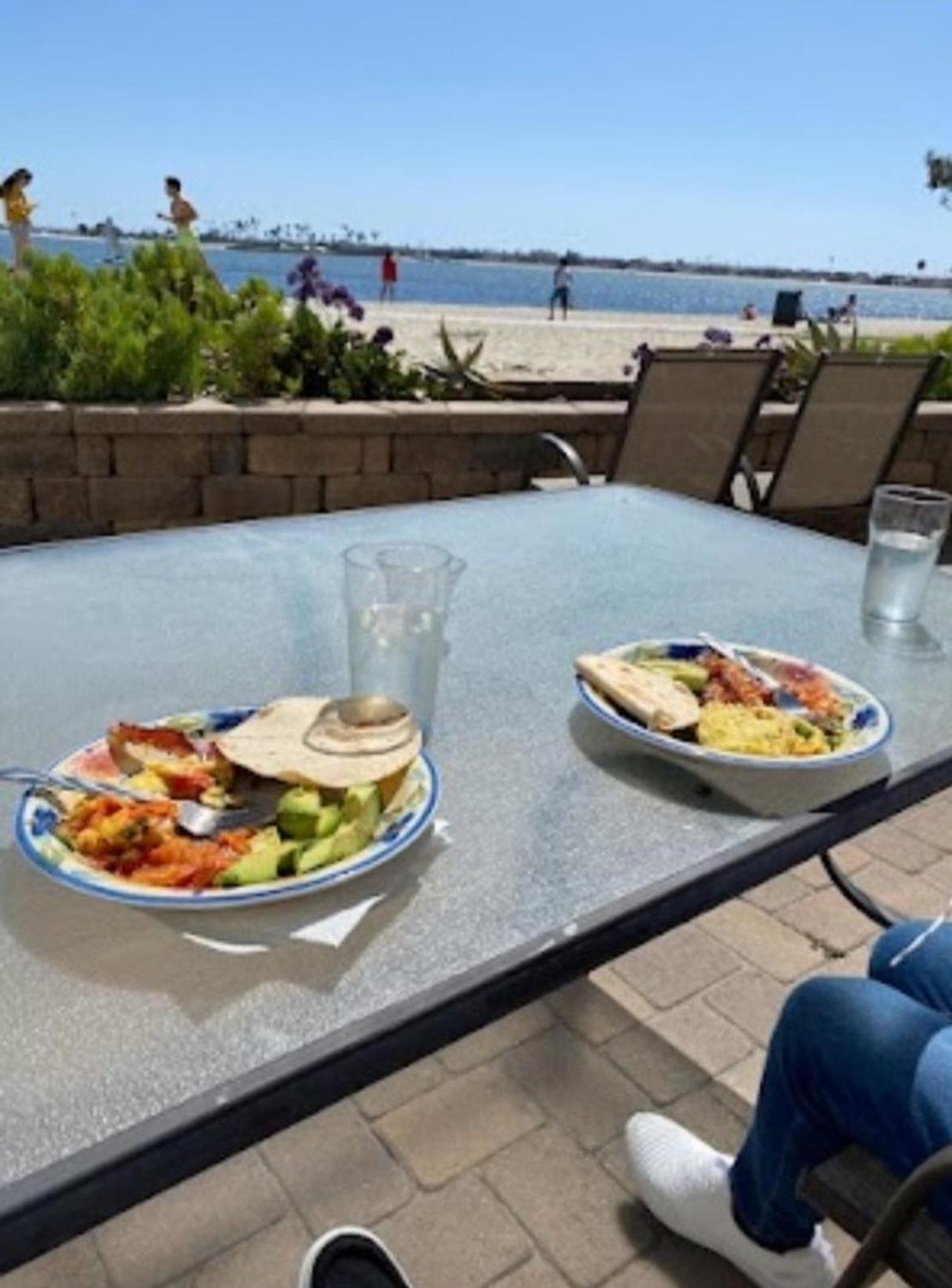 Beach Front Bungalow At Pacific Beach 圣地亚哥 外观 照片